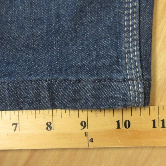 LIBERTY Flex Bib Jean Overalls Sz 46x30 Relaxed Fit 17006 Blue Stretch Denim NWT - Picture 14 of 14